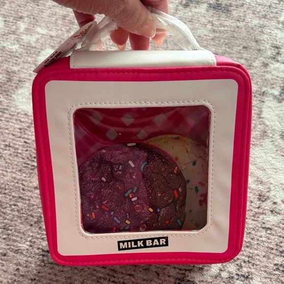 Bath & Body Works X MILK BAR Collaboration Cosmetic Bag with Two Coin Purses - Picture 2 of 12